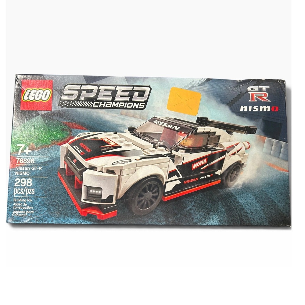 Factory-Sealed LEGO Speed Champions Nissan GT-R NISMO 76896 Building Set 298 Pcs